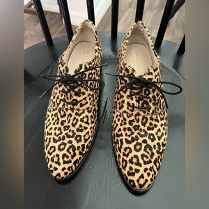 Cole Haan Ocelot print oxford.